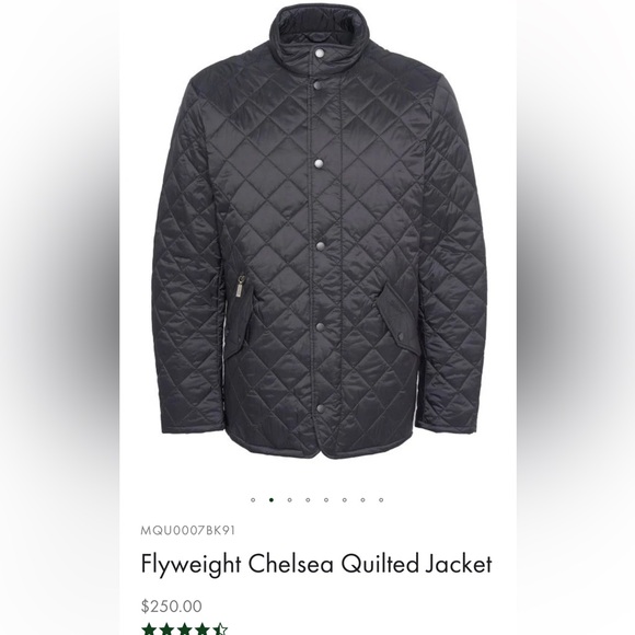 Men’s Barbour Flyweight Chelsea Quilted jacket - Picture 2 of 8